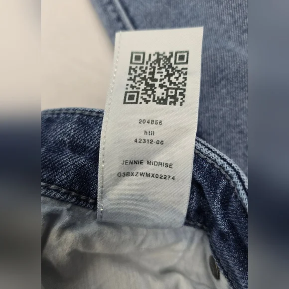 True Religion Jennie Curvy Skinny Mid-Rise Jeans Destroyed Women's 28 Blue - Picture 5 of 14